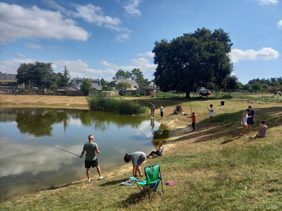 Camping De L'Etang Du Pays Blanc Guerande Exterior photo